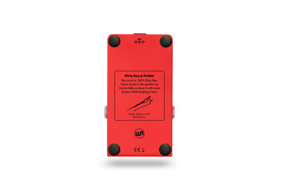 Warm Audio Dirty Boy Jr. Booster – British-Voiced Analog Boost Pedal