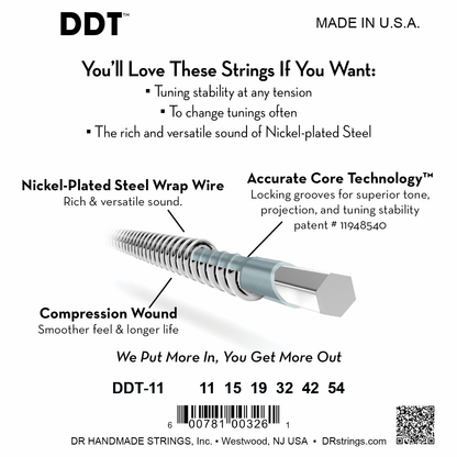 DDT™ Drop Down Tuning Electric Guitar Strings