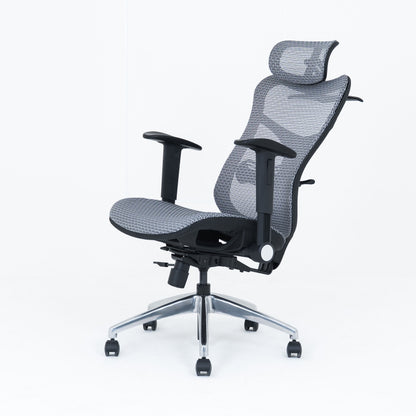 Wavebone Viking Studio Chair w/ Mesh Seat & Headrest – Ergonomic Recording Chair