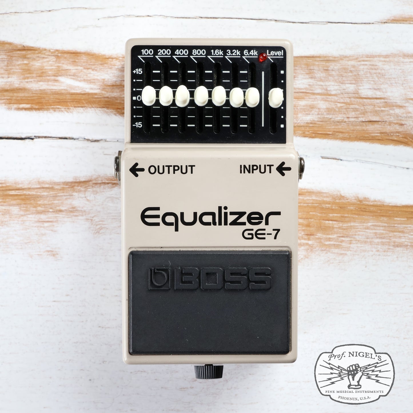 Boss MIJ GE-7 Equalizer w/ Box Black Label Made in Japan