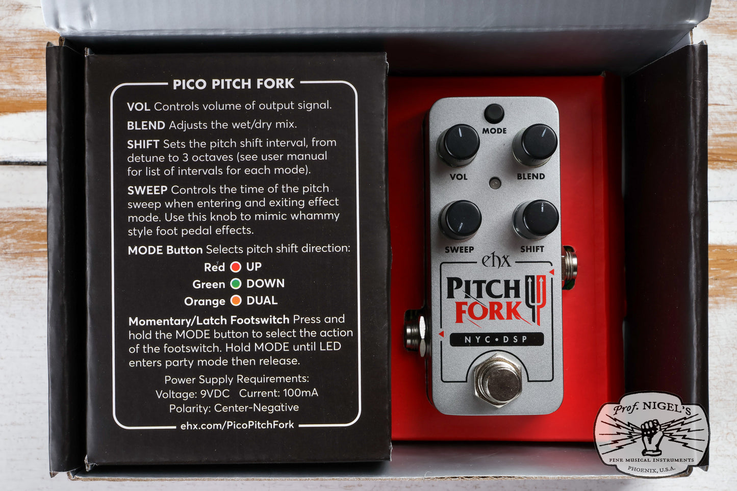 Open Box - Electro-Harmonix Pico Pitch Fork