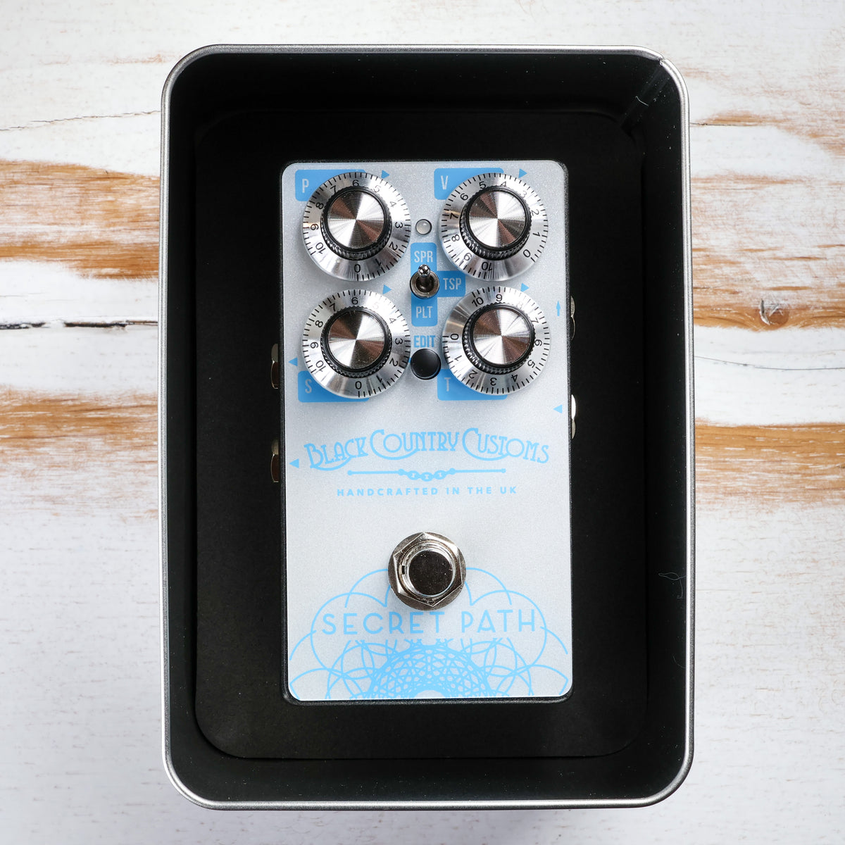 Open Box - Laney Black Country Customs Secret Path Reverb Effects Pedal