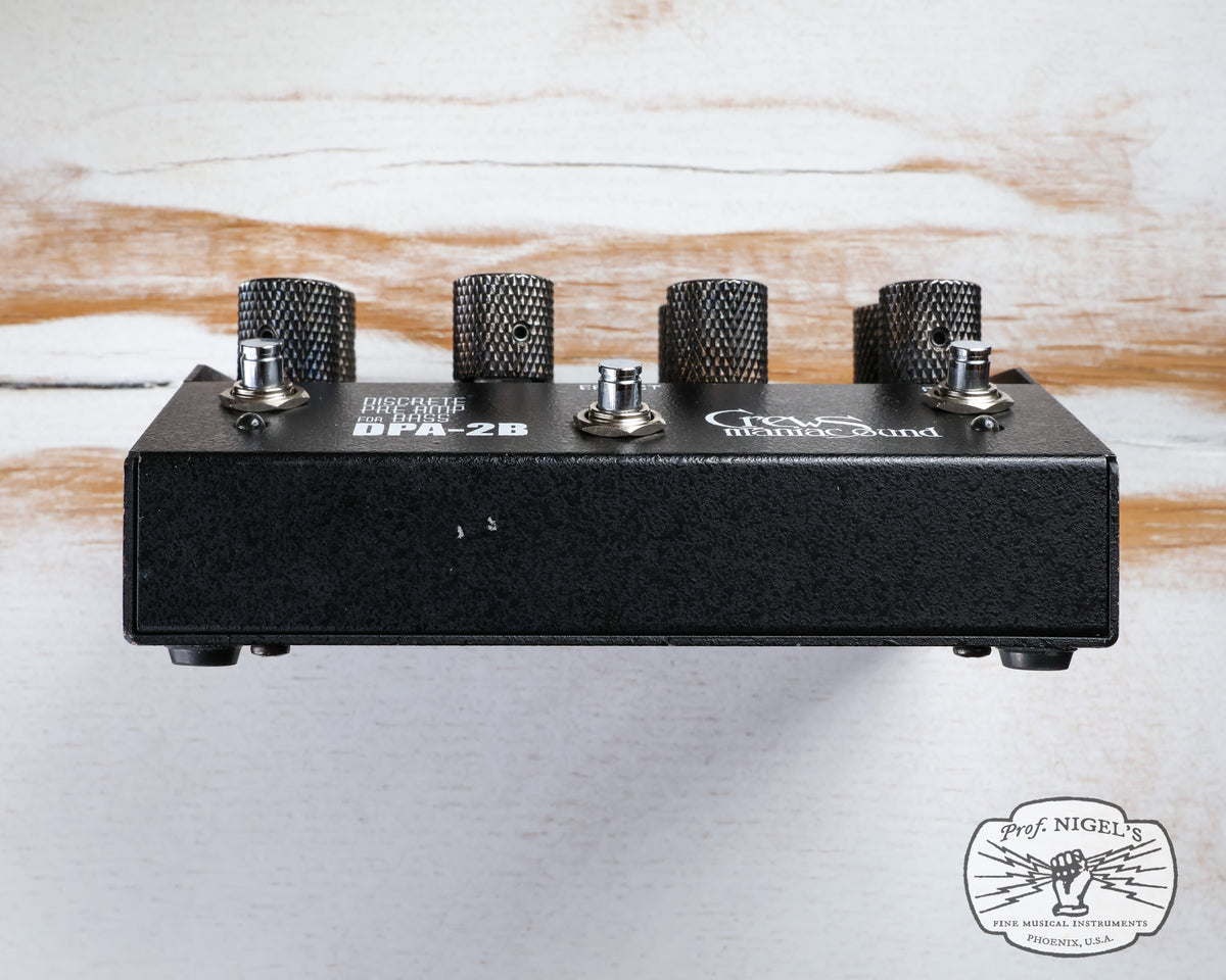 Crews Maniac Sound DPA-2B Bass Preamp DI – Made in Japan MIJ