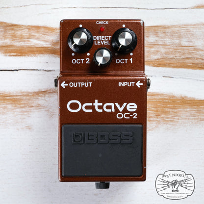Boss OC-2 Octave MIJ Black Label Vintage Made in Japan ACA