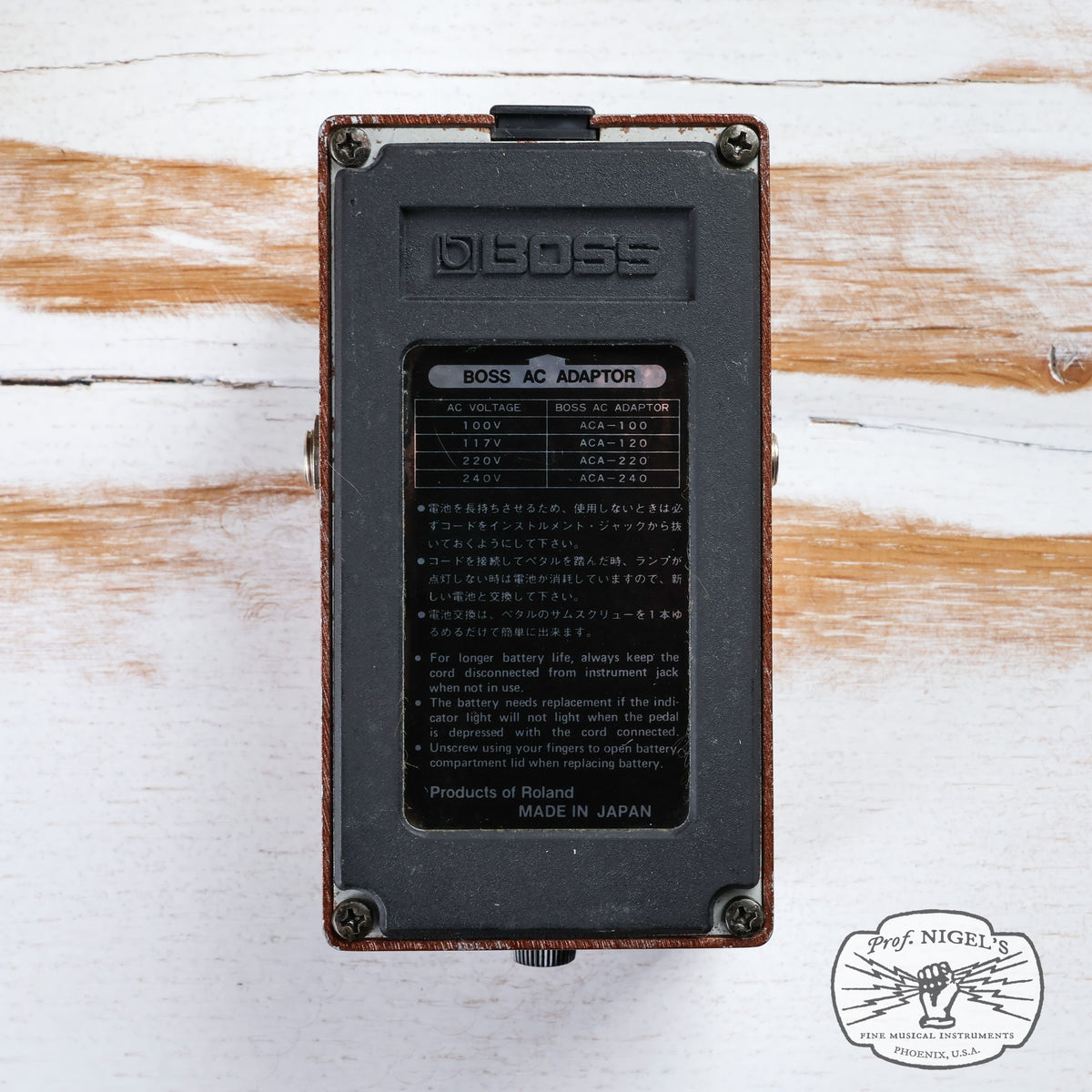 Boss OC-2 Octave MIJ Black Label Vintage Made in Japan ACA