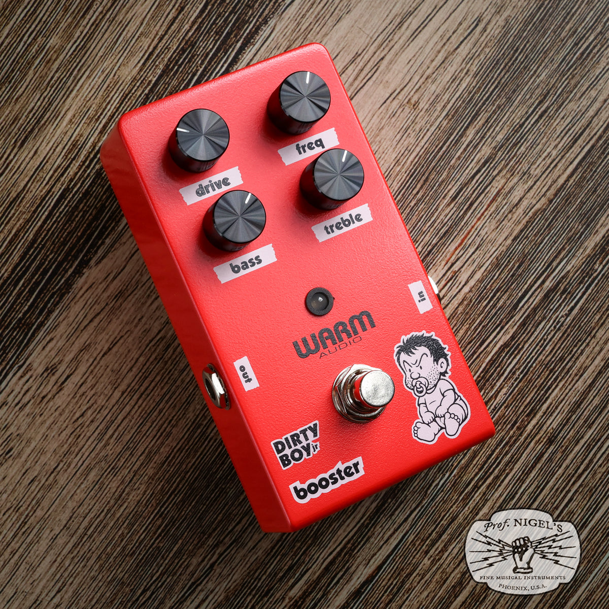 Warm Audio Dirty Boy Jr. Booster – British-Voiced Analog Boost Pedal