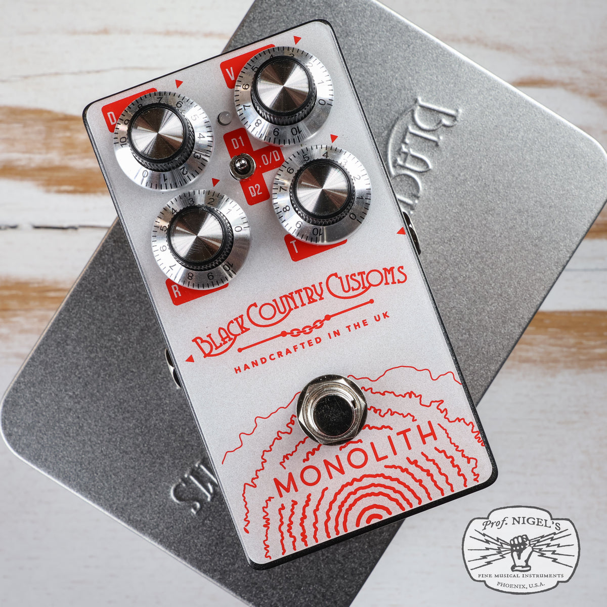 Shop Demo - Laney Monolith Distortion  Black Country Customs Effects Pedal (3-Mode Drive)