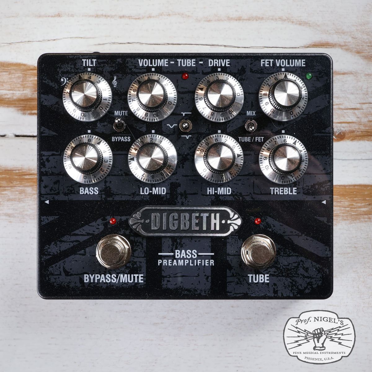 Shop Demo - Laney Digbeth DB-PRE Tube/FET Bass Preamp & DI Pedal