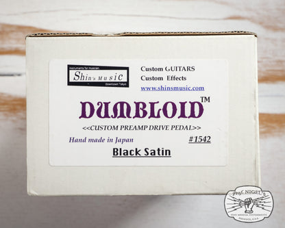Shin's Music DUMBLOID Black Satin w/ Box Made in Japan MIJ