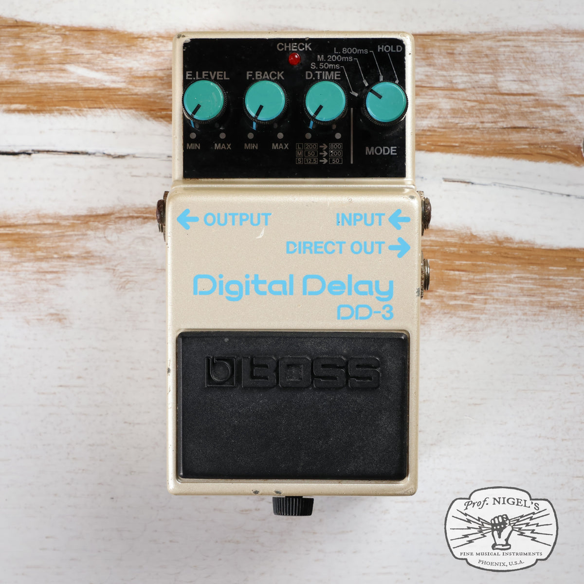 Boss DD-3 Digital Delay Long Chip MIJ Blue Label Made in Japan