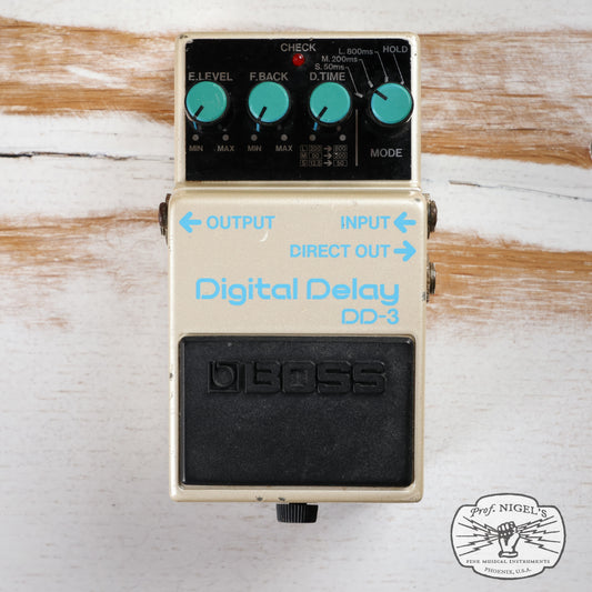 Boss DD-3 Digital Delay Long Chip MIJ Blue Label Made in Japan