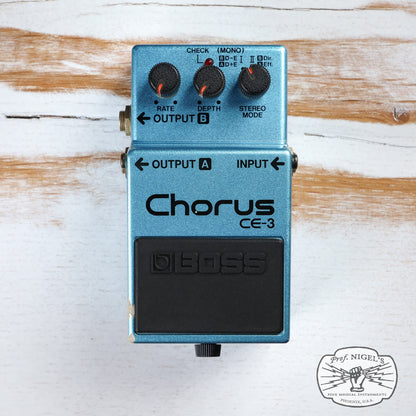 Boss CE-3 Chorus MIJ Green Label Vintage Analog Chorus
