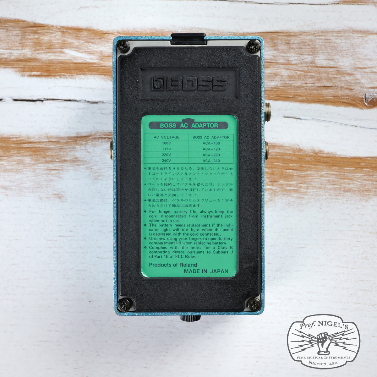 Boss CE-3 Chorus MIJ Green Label Vintage Analog Chorus