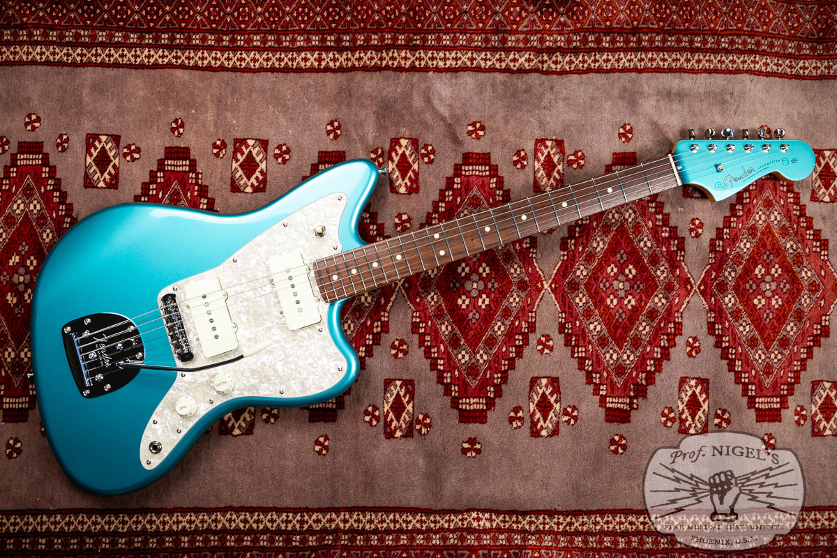 Fender MIJ FSR Hybrid II Jazzmaster Teal Green Metallic Matching Headstock MH TGM Made in Japan