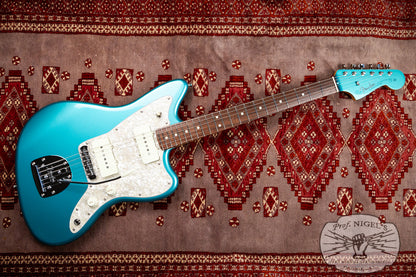 Fender MIJ FSR Hybrid II Jazzmaster Teal Green Metallic Matching Headstock MH TGM Made in Japan
