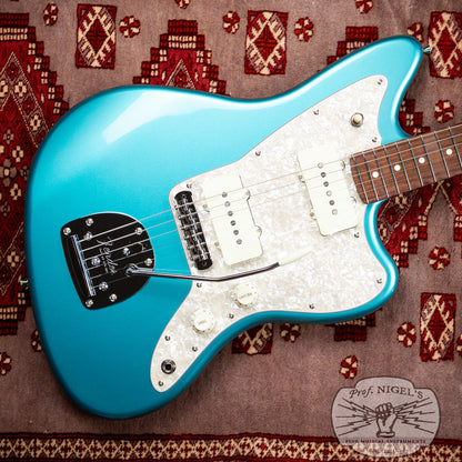 Fender MIJ FSR Hybrid II Jazzmaster Teal Green Metallic Matching Headstock MH TGM Made in Japan