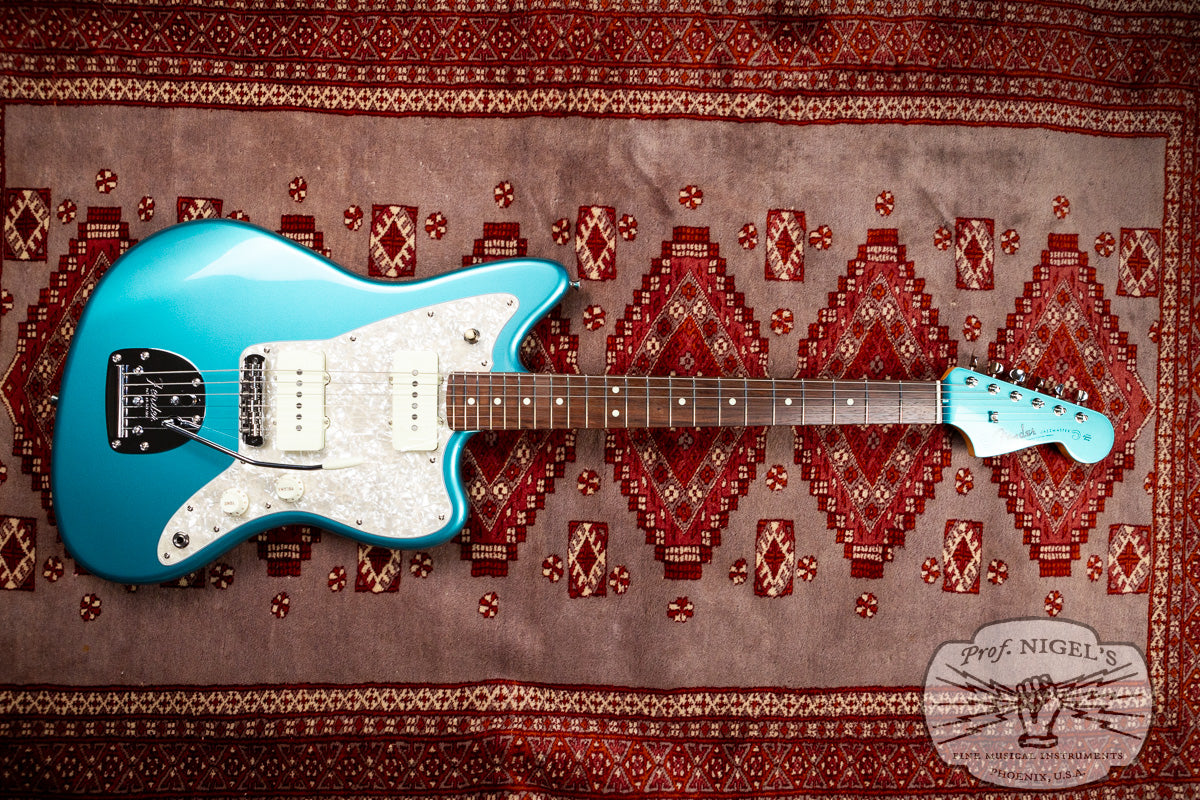 Fender MIJ FSR Hybrid II Jazzmaster Teal Green Metallic Matching Headstock MH TGM Made in Japan