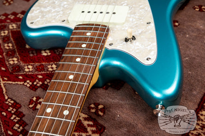 Fender MIJ FSR Hybrid II Jazzmaster Teal Green Metallic Matching Headstock MH TGM Made in Japan