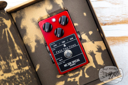 Serial #MS078 Free The Tone MS-1V MS SOV Special Overdrive Matt Schofield Signature