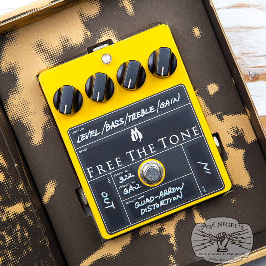 Free The Tone QA-2 Quad Arrow w/ Box High Dynamic Range Distortion MIJ Made in Japan