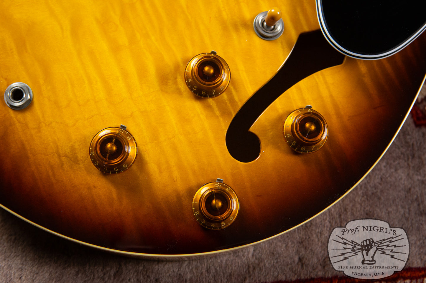 RARE Tokai Hibiki HES225 w/ Case Lacquer Sunburst 335-style MIJ Tokai Super Shop Japan