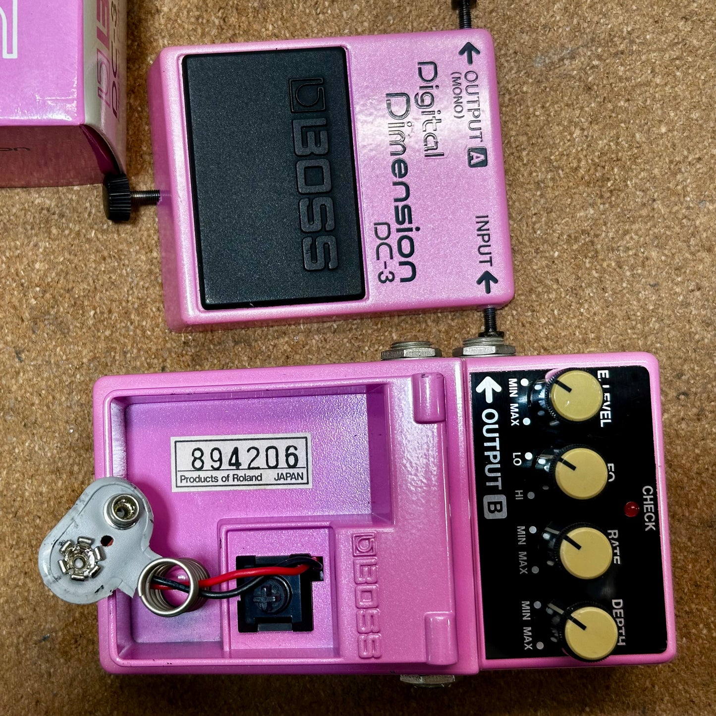 Near Mint Boss DC-3 Digital Dimension w/ Box Blue Label 1988 Vintage MIJ Made in Japan