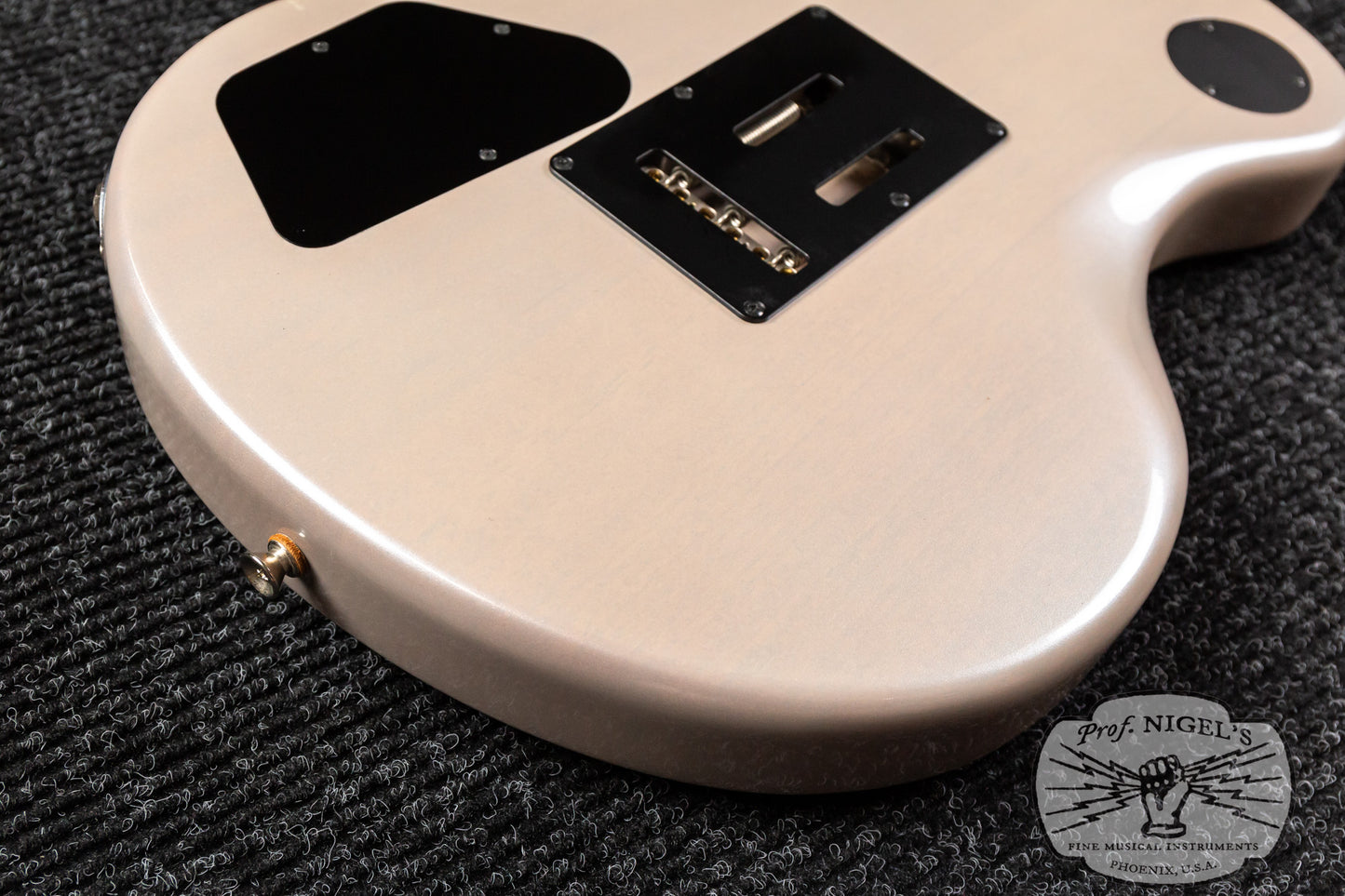 Fujigen-built RYOGA Hornet-T3V Electric Guitar Transparent Pearl White