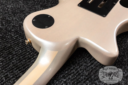 Fujigen-built RYOGA Hornet-T3V Electric Guitar Transparent Pearl White