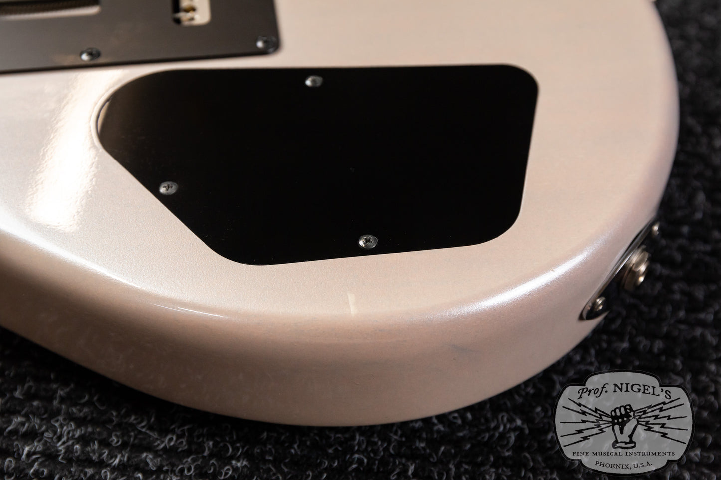 Fujigen-built RYOGA Hornet-T3V Electric Guitar Transparent Pearl White