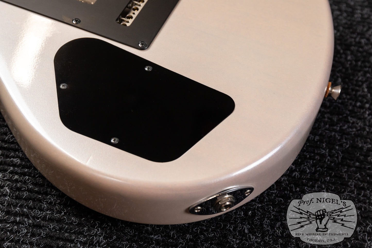 Fujigen-built RYOGA Hornet-T3V Electric Guitar Transparent Pearl White