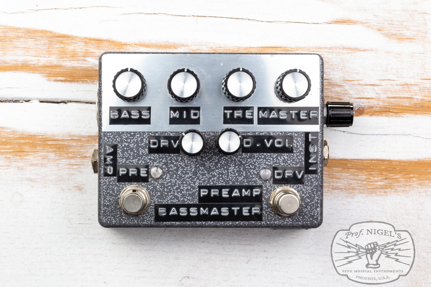 Shin's Music Bass Master Preamp Drive Black Hammer Bassman MIJ Handmade