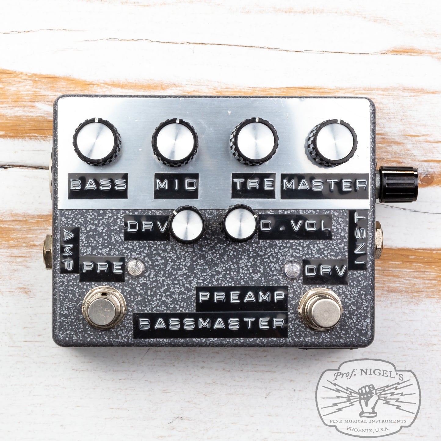 Shin's Music Bass Master Preamp Drive Black Hammer Bassman MIJ Handmade