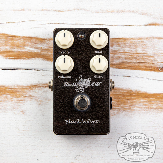 Blackberry JAM Black Velvet Tube Amp Distortion Handmade in Japan MIJ Marshall-like