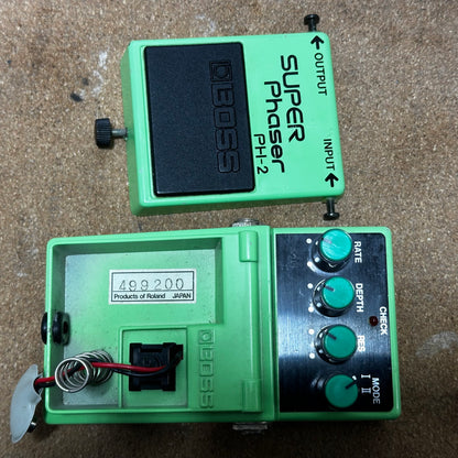 Boss PH-2 Super Phaser Black Label Vintage MIJ
