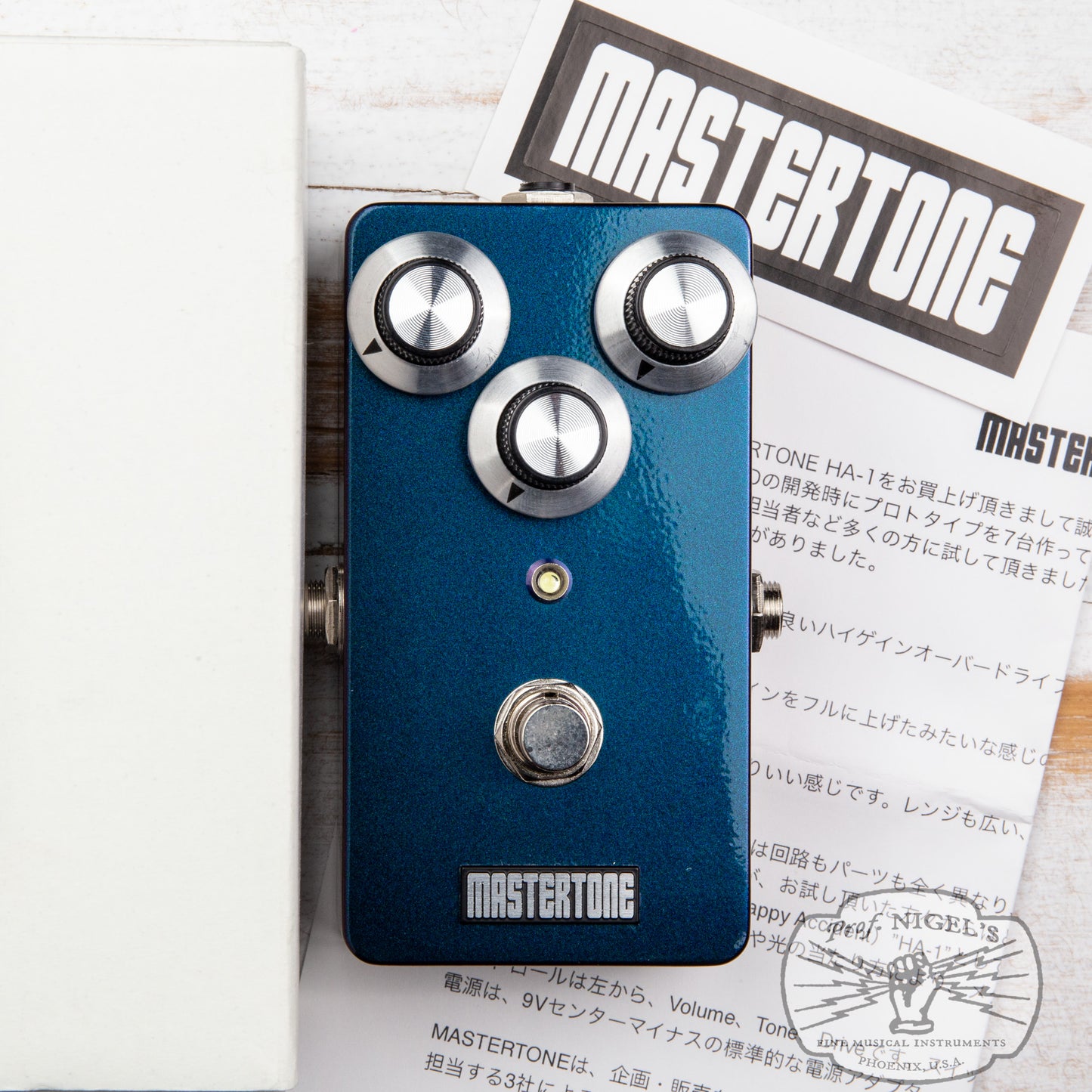 MASTERTONE HA-1 Overdrive Fuzz Distortion Handmade in Japan MIJ