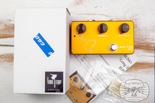 Sumo Stomp LongTail #873 w/ Box & Paperwork MIJ Boost Overdrive Buffer
