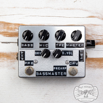 Shin's Music Bass Master Preamp w/ Box Drive Silver Hammer Bassman