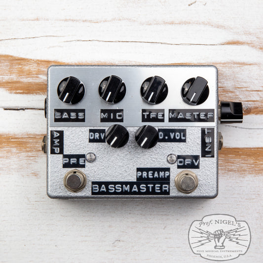 Shin's Music Bass Master Preamp w/ Box Drive Silver Hammer Bassman