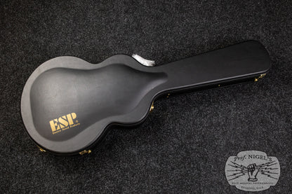 ESP Edwards MIJ E-SA-125LT w/ Case Cherry Lacquer Carved Top 335-style Seymour Duncan Semi Acoustic