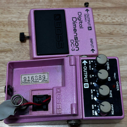 Boss DC-3 Digital Dimension Blue Label Chorus Pedal MIJ Made in Japan