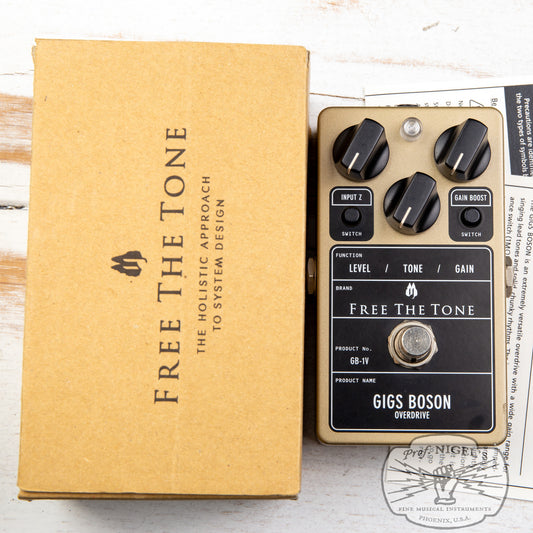 Free The Tone GB-1V Gigs Boson w/ Box Overdrive Boost