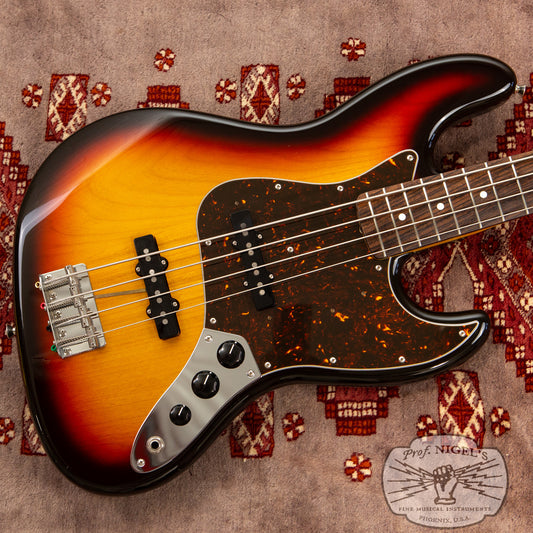 2019 Fender MIJ Hybrid 60s Jazz Bass US Pickups 3TS JB62