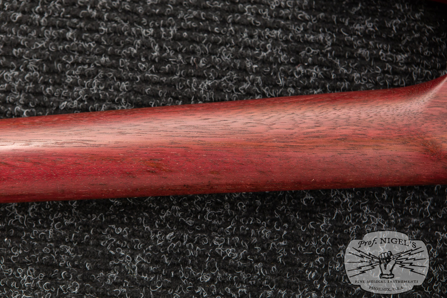 Custom Order Momose MJ2/PH Purpleheart Neck Transparent Red Burner Ash Made in Japan Jazz Bass MIJ