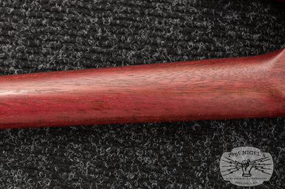 Custom Order Momose MJ2/PH Purpleheart Neck Transparent Red Burner Ash Made in Japan Jazz Bass MIJ