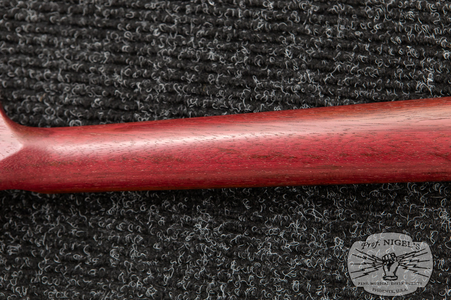 Custom Order Momose MJ2/PH Purpleheart Neck Transparent Red Burner Ash Made in Japan Jazz Bass MIJ