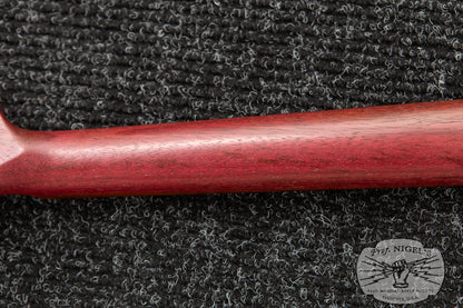 Custom Order Momose MJ2/PH Purpleheart Neck Transparent Red Burner Ash Made in Japan Jazz Bass MIJ
