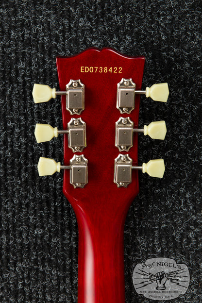 ESP Edwards MIJ E-SA-125LT w/ Case Cherry Lacquer Carved Top 335-style Seymour Duncan Semi Acoustic