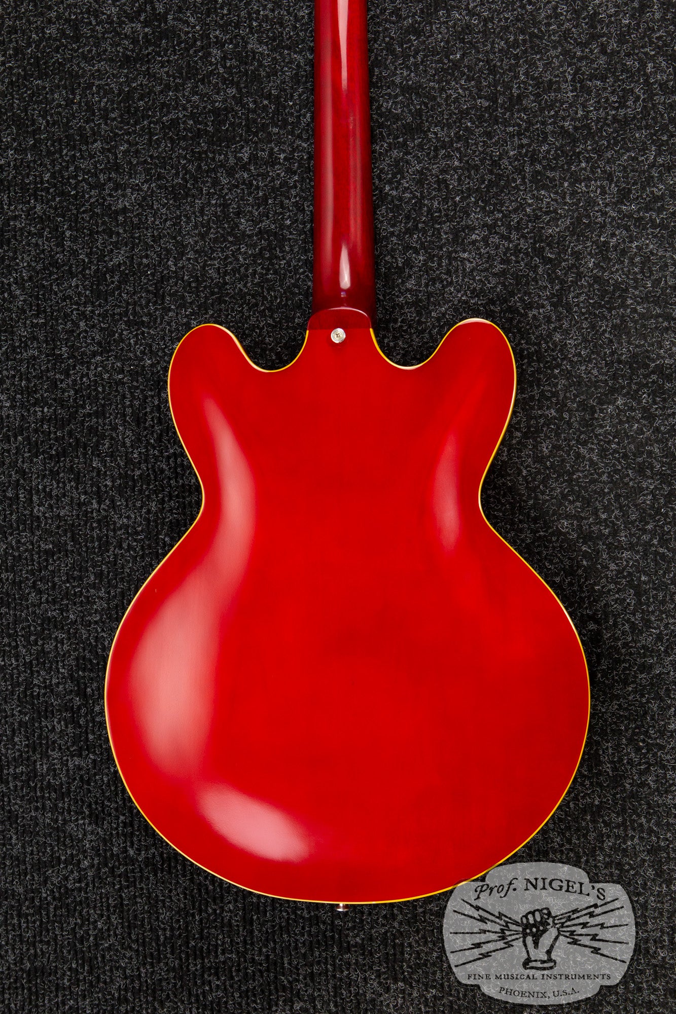 ESP Edwards MIJ E-SA-125LT w/ Case Cherry Lacquer Carved Top 335-style Seymour Duncan Semi Acoustic