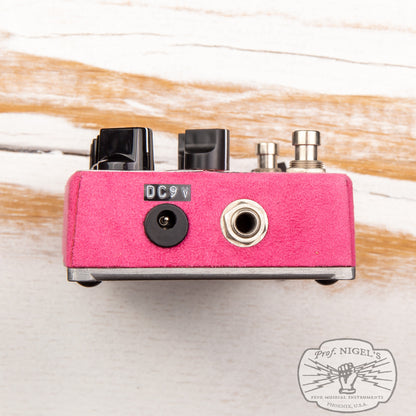 Shin's Music Pink Suede Bass Master Preamp w/ Box Bassman MIJ Handmade in Japan