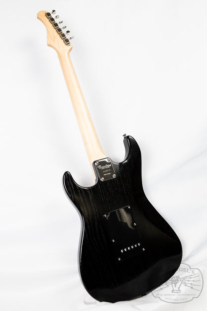 Bacchus Craft G-STUDIO ASH DK Black Oil Modern Strat SSH Electric Guitar
